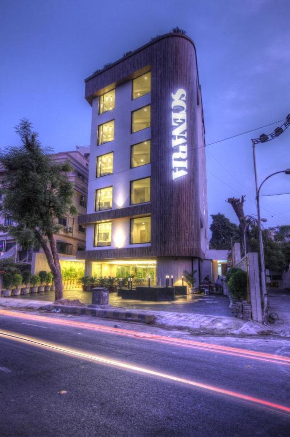 Scenaria Hotel Ahmedabad Bagian luar foto